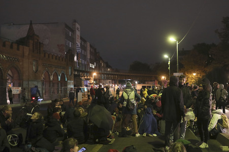 Extinction Rebellion Protestaktion in Berlin