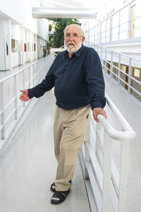 Pressetermin mit Nobelpreisträger Michel Mayor in Torrejón de Ardoz