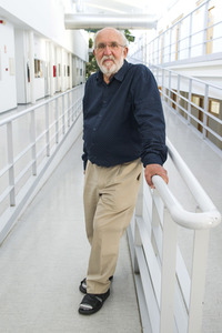 Pressetermin mit Nobelpreisträger Michel Mayor in Torrejón de Ardoz