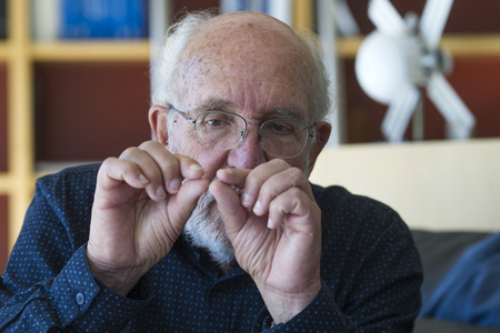 Pressetermin mit Nobelpreisträger Michel Mayor in Torrejón de Ardoz