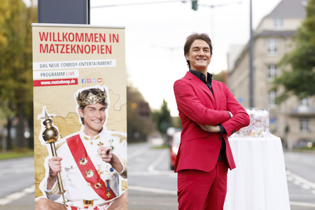 Promotion-Aktion für 'Matzeknopien' in Köln