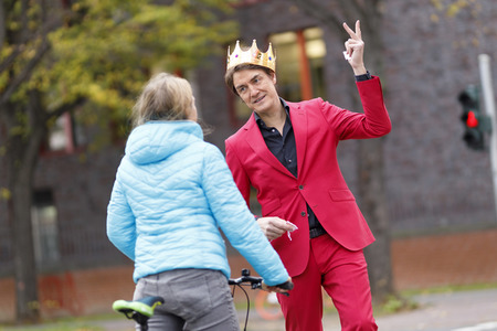 Promotion-Aktion für 'Matzeknopien' in Köln