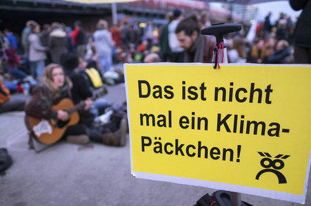 Extinction Rebellion Protestaktion in Berlin