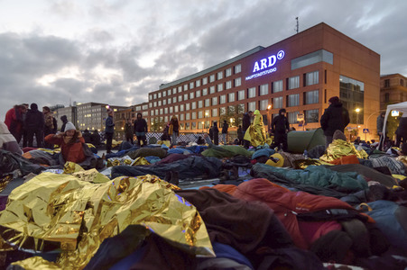 Extinction Rebellion Protestaktion in Berlin