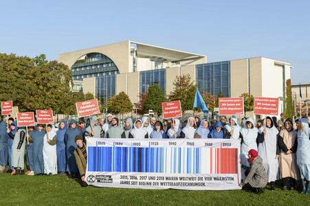 Extinction Rebellion Protestaktion in Berlin