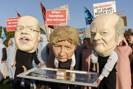 Extinction Rebellion Protestaktion in Berlin