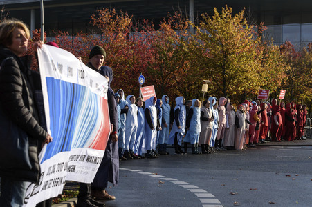 Extinction Rebellion Protestaktion in Berlin