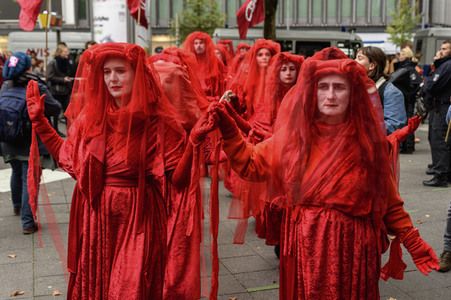 Extinction Rebellion Protestaktion in Berlin