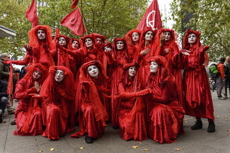 Extinction Rebellion Protestaktion in Berlin