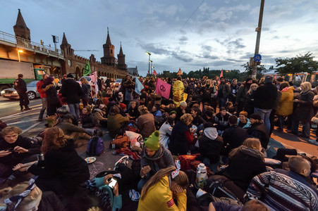 Extinction Rebellion Protestaktion in Berlin