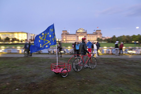 Extinction Rebellion Protestaktion in Berlin