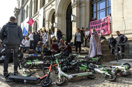 Extinction Rebellion Protestaktion in Berlin