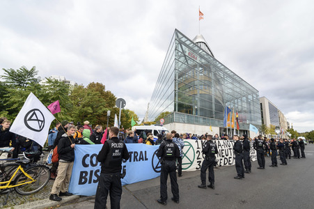 Extinction Rebellion Protestaktion in Berlin
