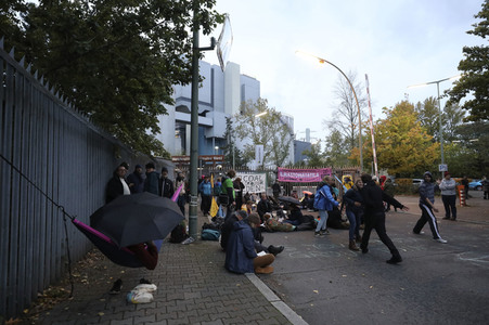 Extinction Rebellion Protestaktion in Berlin