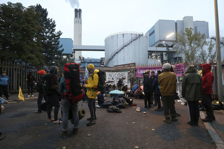 Extinction Rebellion Protestaktion in Berlin