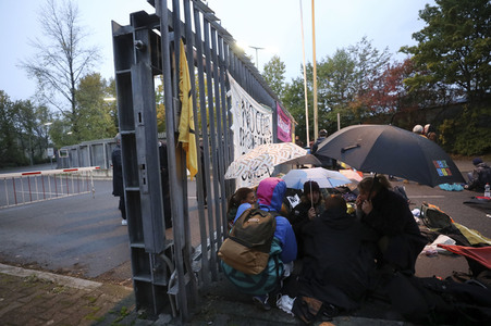 Extinction Rebellion Protestaktion in Berlin