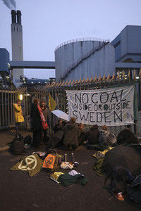 Extinction Rebellion Protestaktion in Berlin