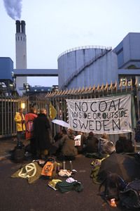 Extinction Rebellion Protestaktion in Berlin