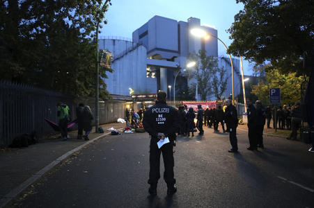 Extinction Rebellion Protestaktion in Berlin