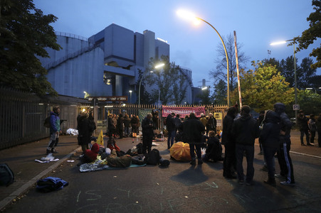 Extinction Rebellion Protestaktion in Berlin