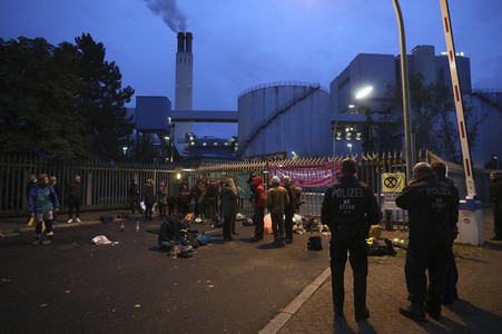 Extinction Rebellion Protestaktion in Berlin