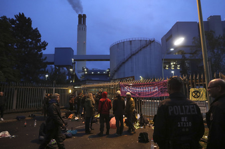 Extinction Rebellion Protestaktion in Berlin