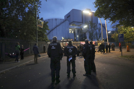 Extinction Rebellion Protestaktion in Berlin