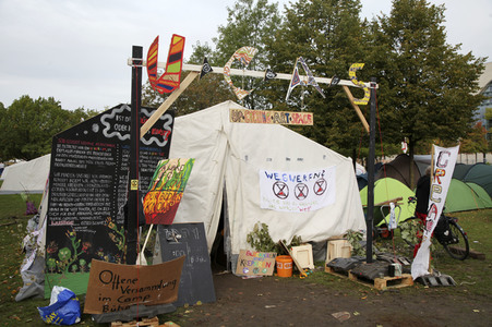Extinction Rebellion Protestaktion in Berlin
