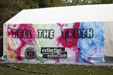 Extinction Rebellion Protestaktion in Berlin