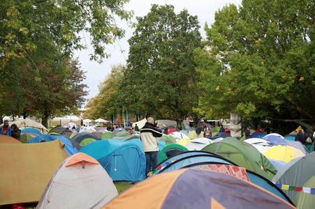 Extinction Rebellion Protestaktion in Berlin