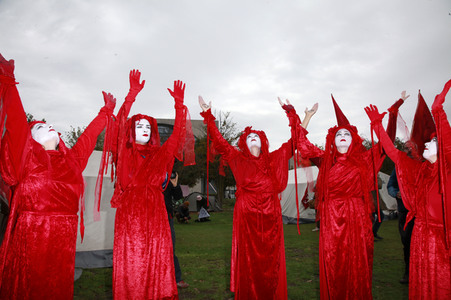 Extinction Rebellion Protestaktion in Berlin
