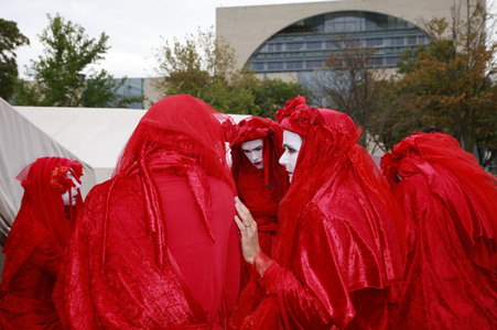 Extinction Rebellion Protestaktion in Berlin