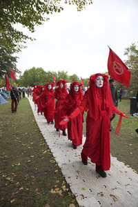Extinction Rebellion Protestaktion in Berlin