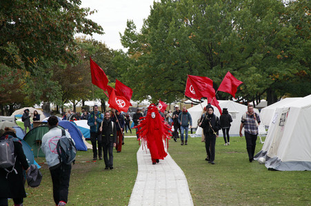 Extinction Rebellion Protestaktion in Berlin