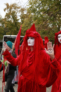 Extinction Rebellion Protestaktion in Berlin