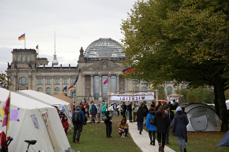 Extinction Rebellion Protestaktion in Berlin