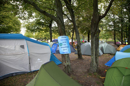 Extinction Rebellion Protestaktion in Berlin