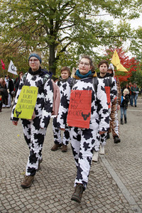 Extinction Rebellion Protestaktion in Berlin