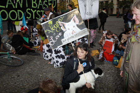 Extinction Rebellion Protestaktion in Berlin