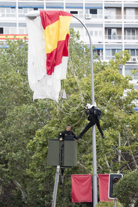 Militärparade zum spanischen Nationalfeiertag in Madrid