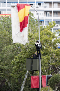 Militärparade zum spanischen Nationalfeiertag in Madrid