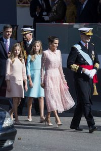 Militärparade zum spanischen Nationalfeiertag in Madrid