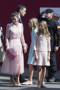 Militärparade zum spanischen Nationalfeiertag in Madrid