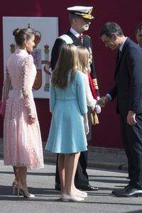 Militärparade zum spanischen Nationalfeiertag in Madrid