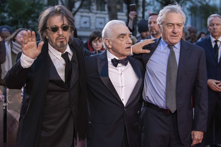 Closing Night Gala und Filmpremiere 'The Irishman', BFI London Film Festival 2019