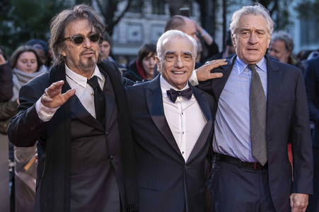 Closing Night Gala und Filmpremiere 'The Irishman', BFI London Film Festival 2019