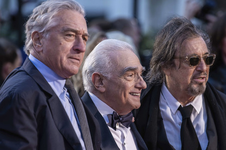 Closing Night Gala und Filmpremiere 'The Irishman', BFI London Film Festival 2019