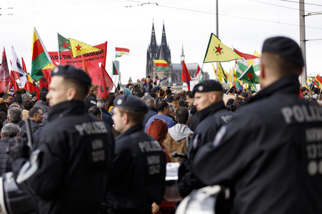 Kurdendemo in Köln