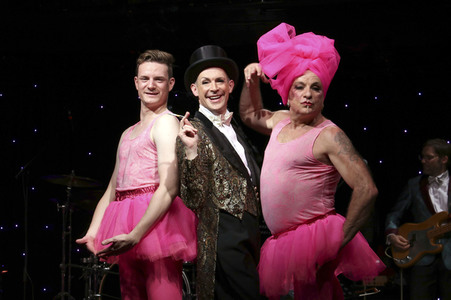 Fototermin mit Tim Fischer in Berlin