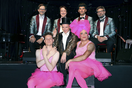 Fototermin mit Tim Fischer in Berlin